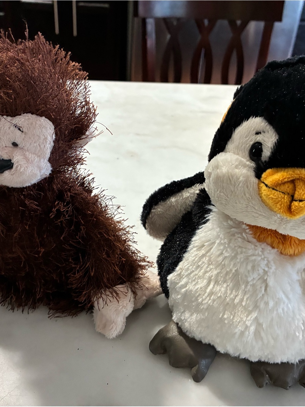 lot of 2 Ganz Webkinz - penguin cheeky monkey (no Code)